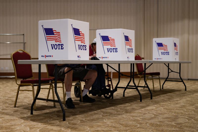 Voters cast ballots in Pennsylvania primary election