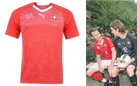 Switzerland 2018 World Cup home kit - Credit: PUMA