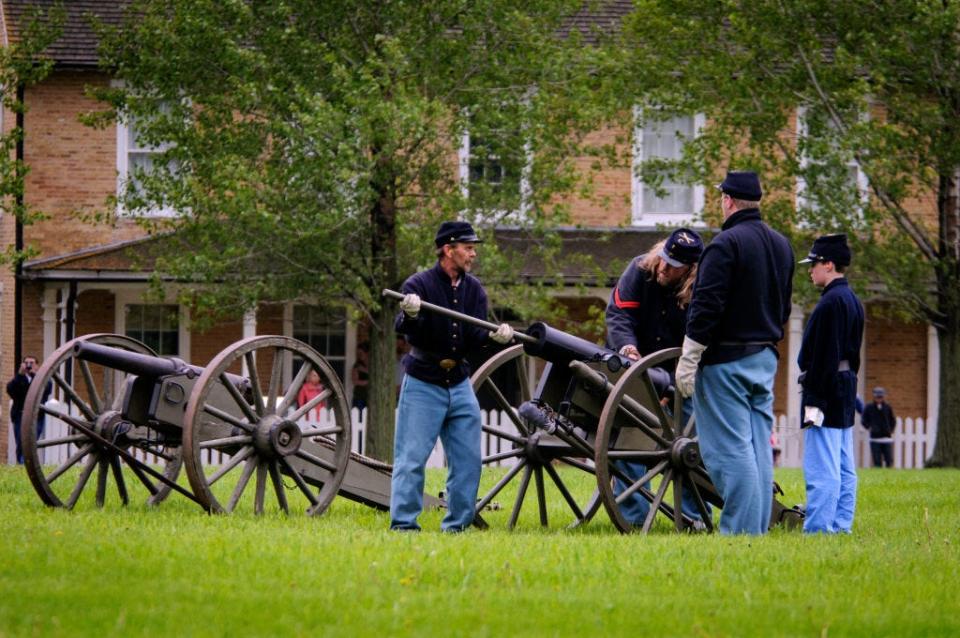 Muzzle-loaded cannons were vital in the Civil War and are a prominent feature of the Fort Sisseton Historical Festival at Fort Sisseton Historical State Park in northeastern South Dakota. The festival brings an average of 10,000 visitors to the park each year and is an important source of revenue, but it was cancelled this year due to the COVID-19 Pandemic.