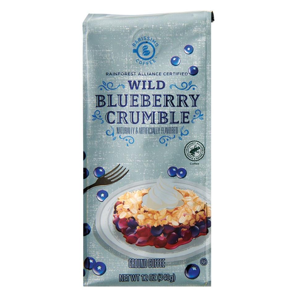 Wild blueberry crumble coffee 