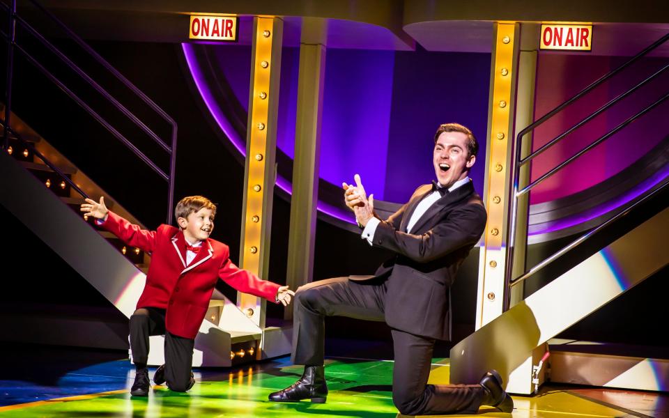 Osian Salter and Alex Cardall in The Osmonds: A New Musical - Pamela Raith