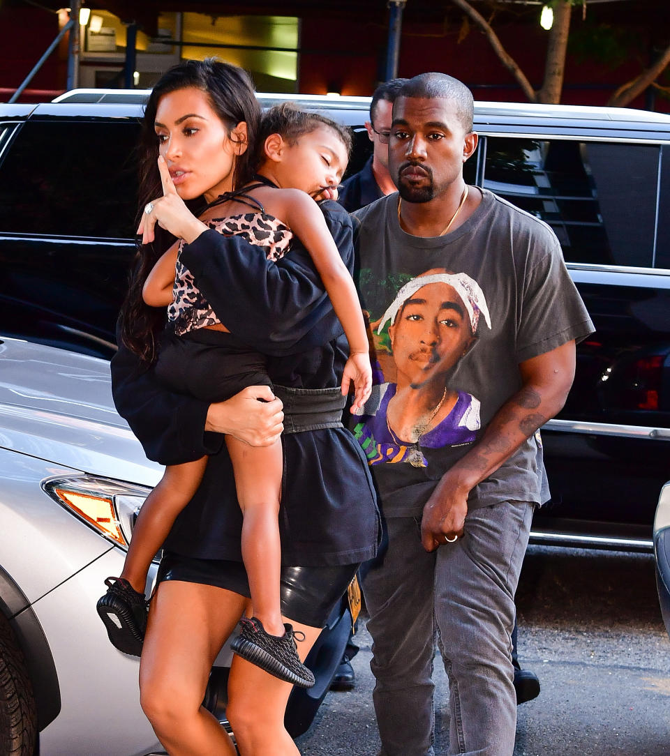 Kim Kardashian y Kanye West esperan su tercer bebé, a través de un vientre de alquiler/Getty Images