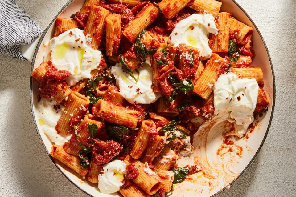 whipped ricotta pasta