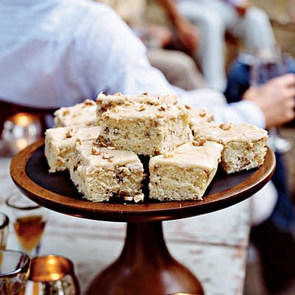 Walnut Cake with Praline Frosting