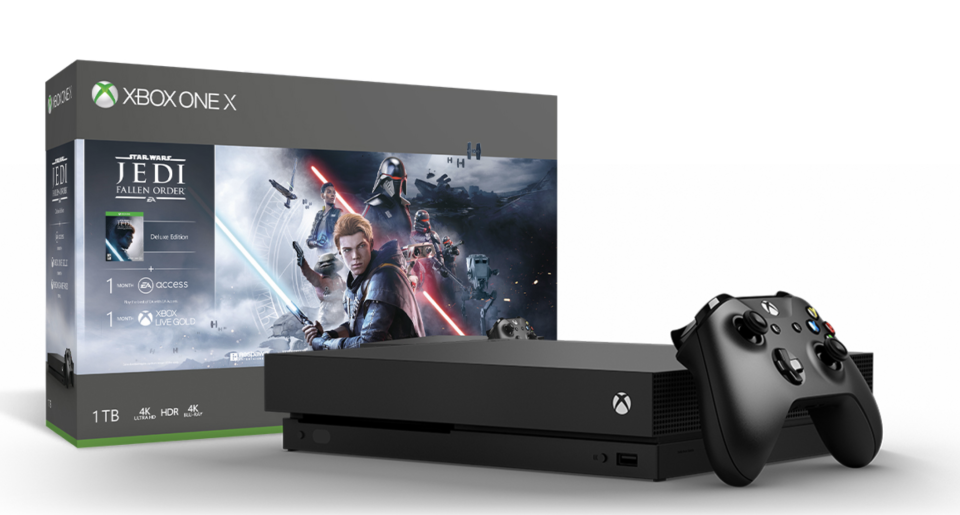  Xbox One X Star Wars Jedi. (PHOTO: Microsoft)