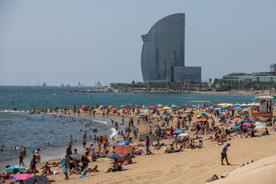 Spanien erholt sich von der Cerberus-Hitzewelle, die letzte Woche Europa heimgesucht hat (Getty Images)