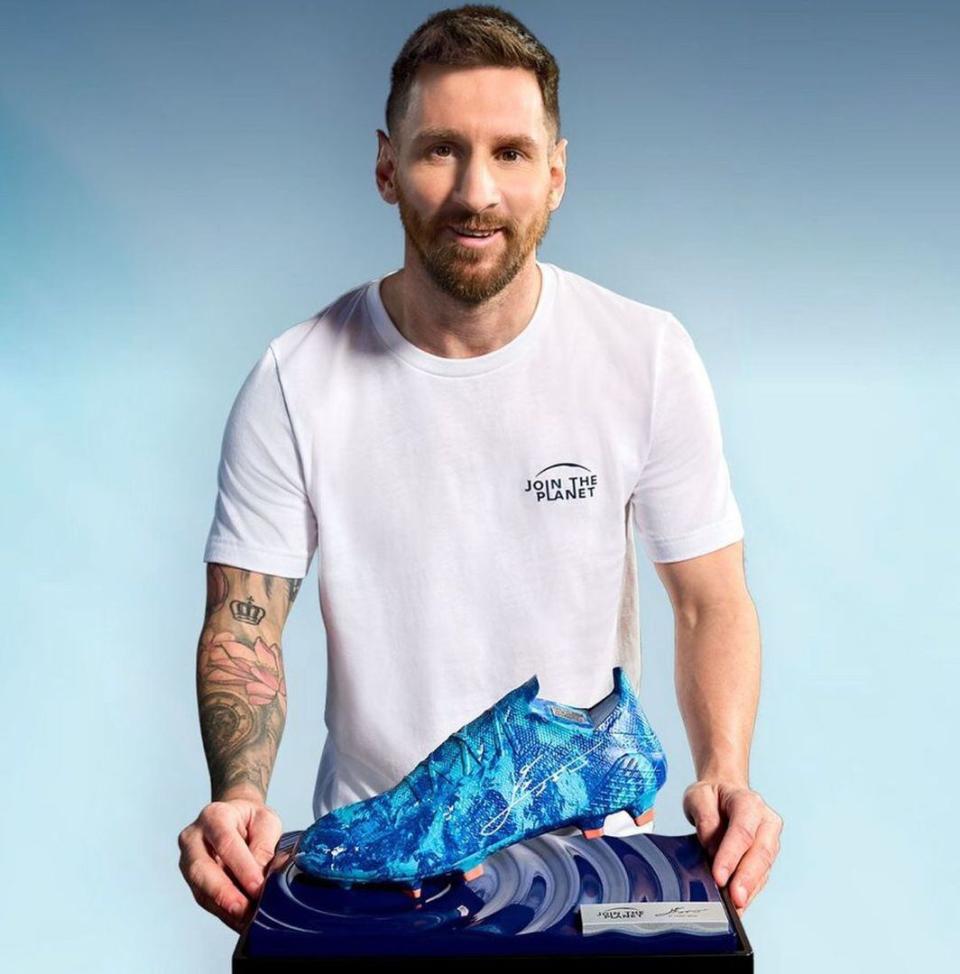 Lionel Messi shoes will go on sale on March 15
