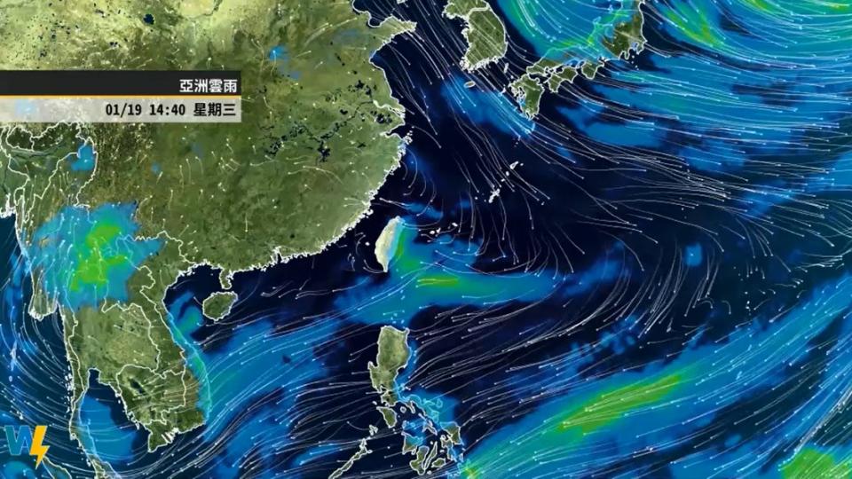 下波明顯變化落在下週一。（圖／翻攝自天氣風險 WeatherRisk Facebook）