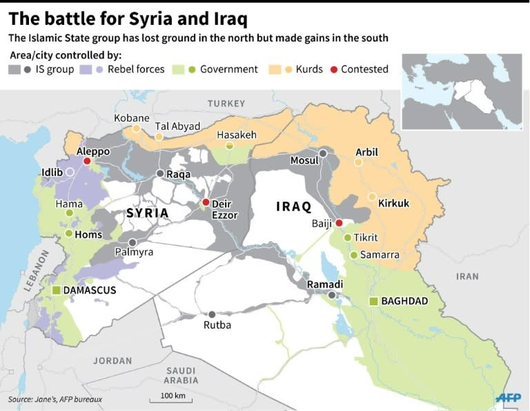 The battle for Syria and Iraq