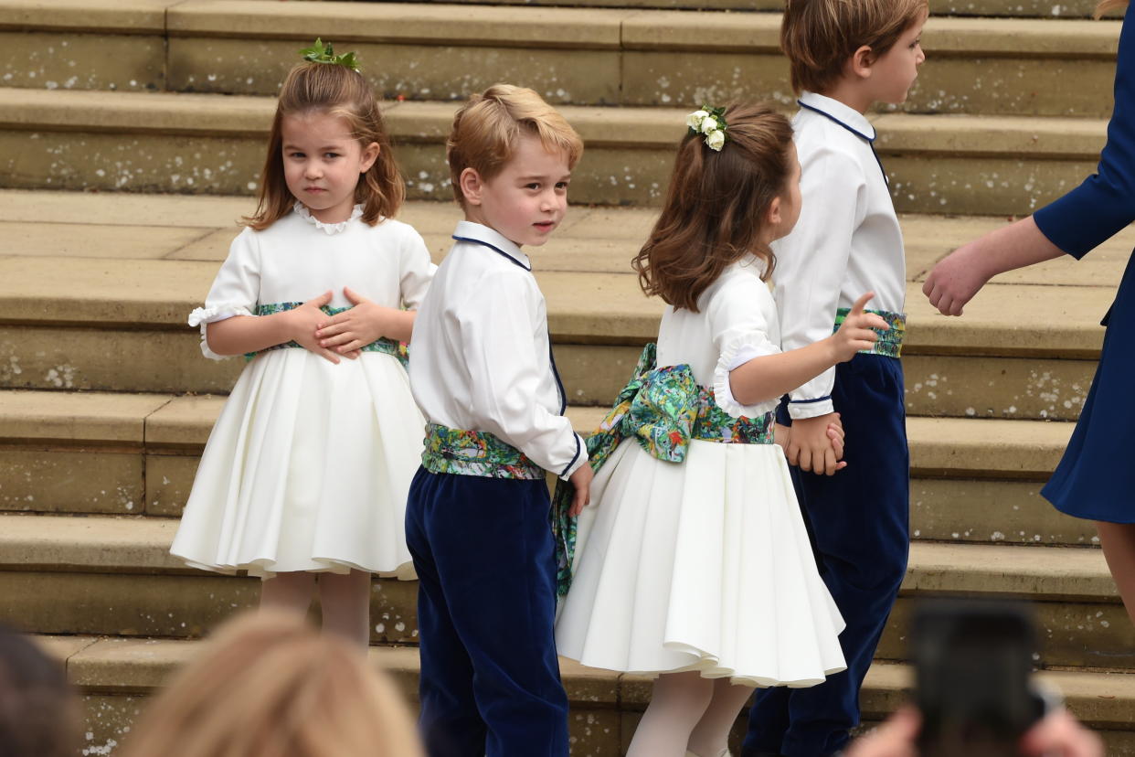 Prinz George und Prinzessin Charlotte sind echte Profis bei öffentlichen Auftritten. (Bild: Getty Images)