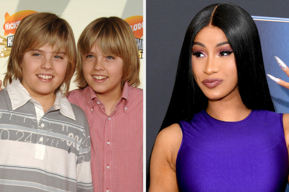 All of them turn 30 this year. Dylan and Cole were born on Aug. 4, 1992, and Cardi B was born on Oct. 11, 1992. 