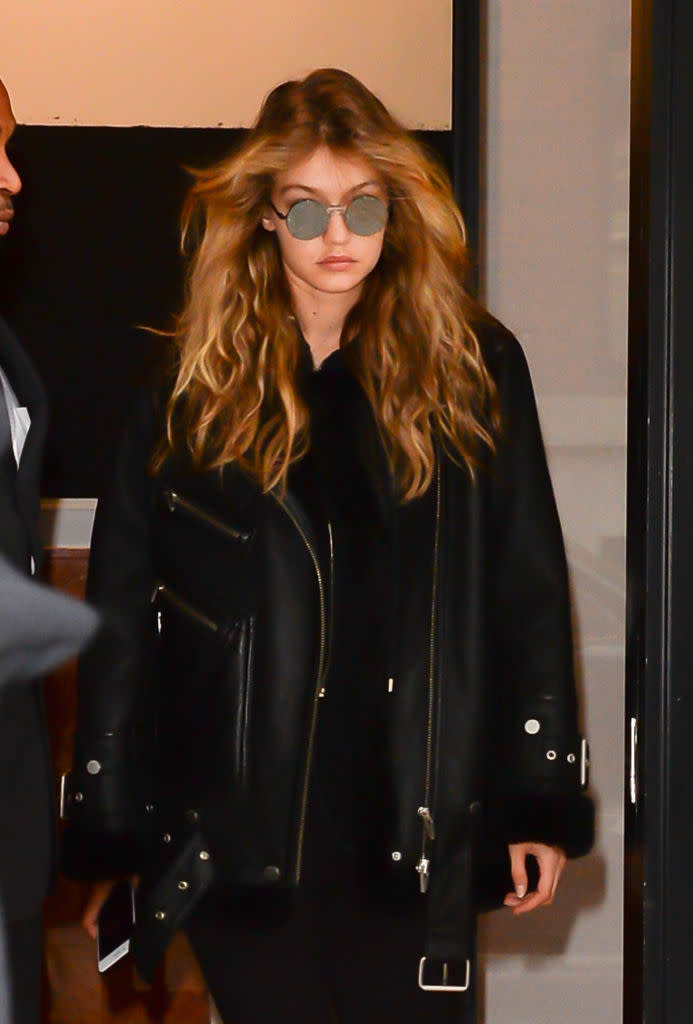 Gigi Hadid waves goodbye?