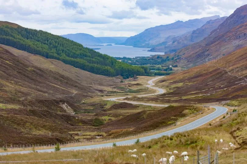 The route, which is lesser-known than the North Coast 500, takes in the Cairngorms