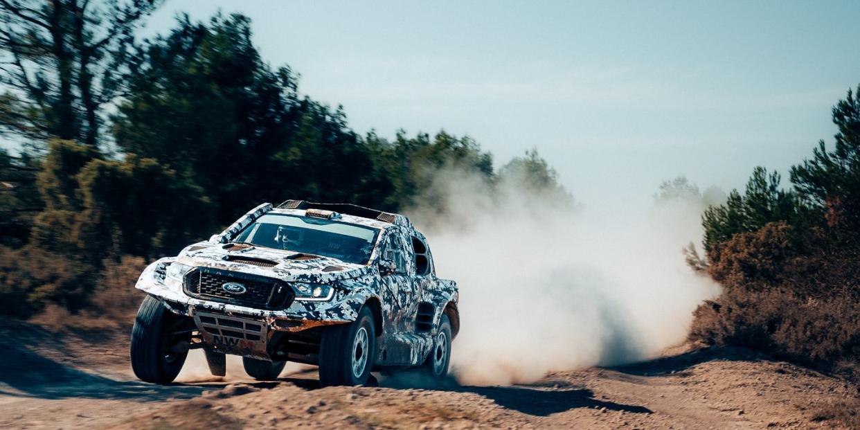 ford performance rally raid ranger t1 for dakar 2024