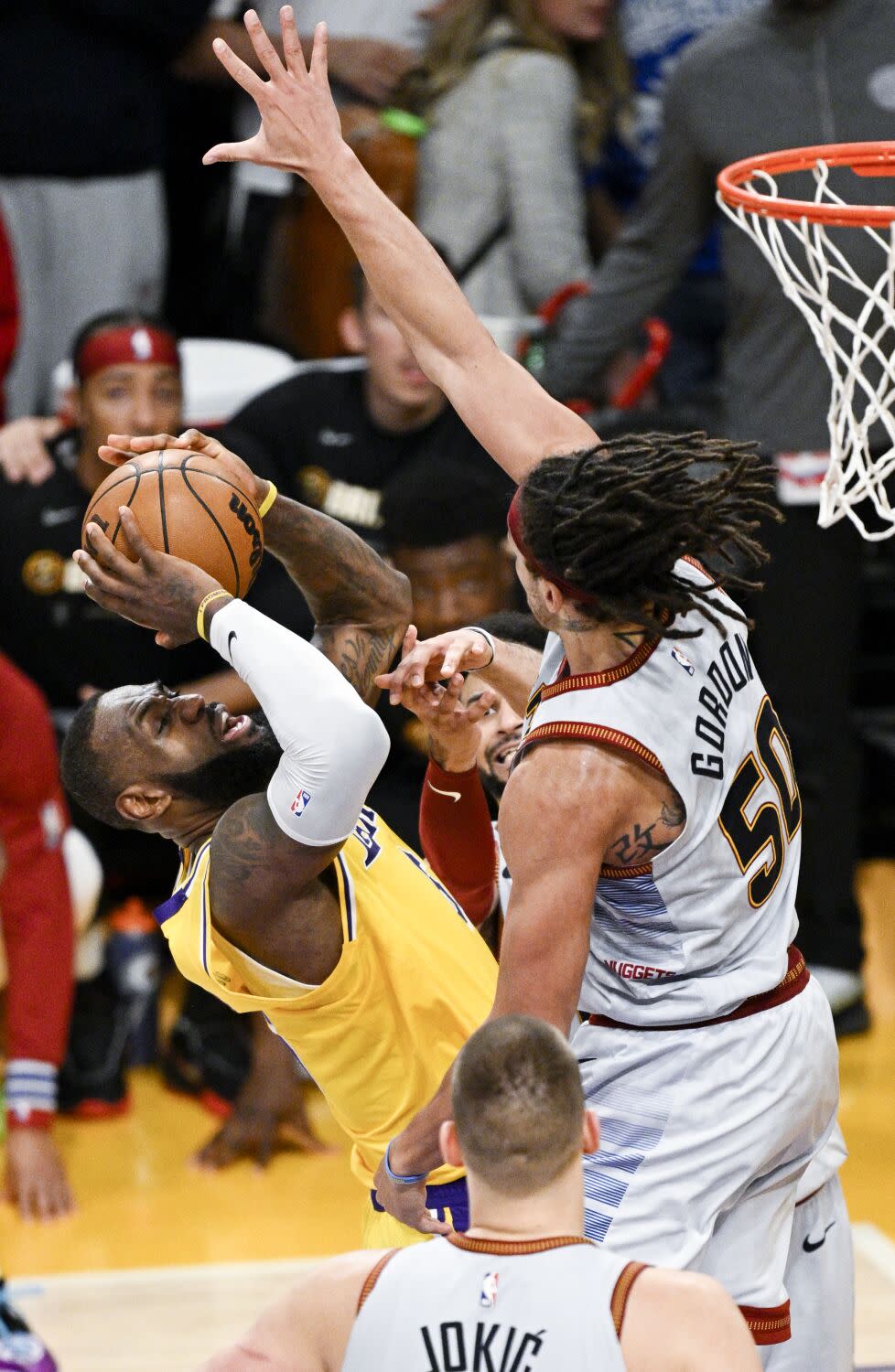 Photos Lakers' season ends in Game 4 loss to Denver Nuggets