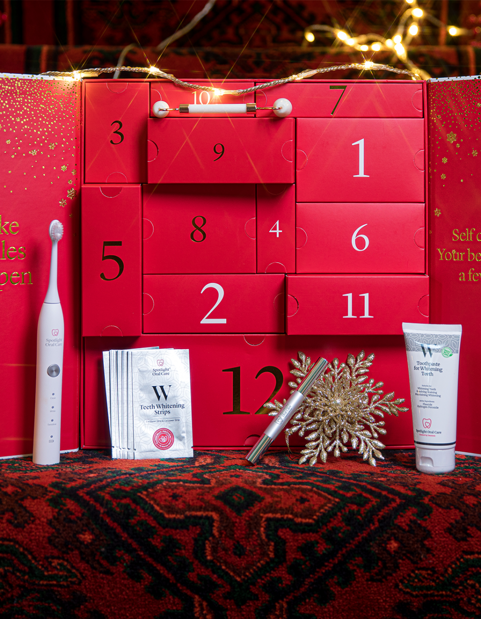 12 Days of Christmas Holiday Calendar from Spotlight Oral Care