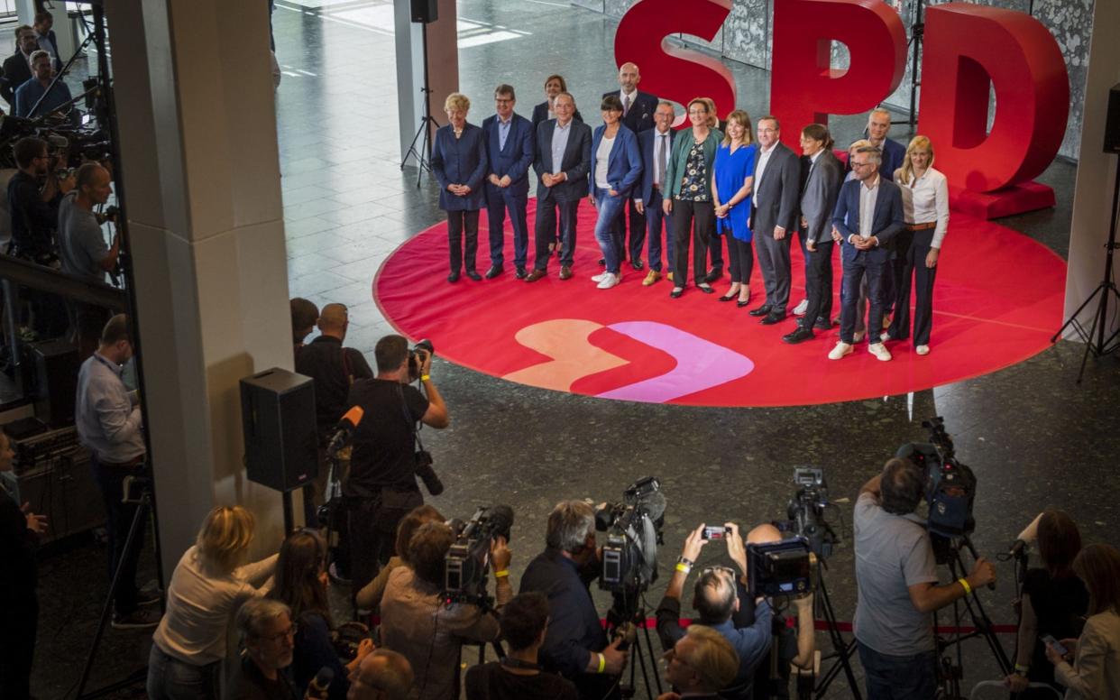 A total of 23 candidates are competing for the leadership of Germany's Social Democrats (SPD) - Getty Images Europe