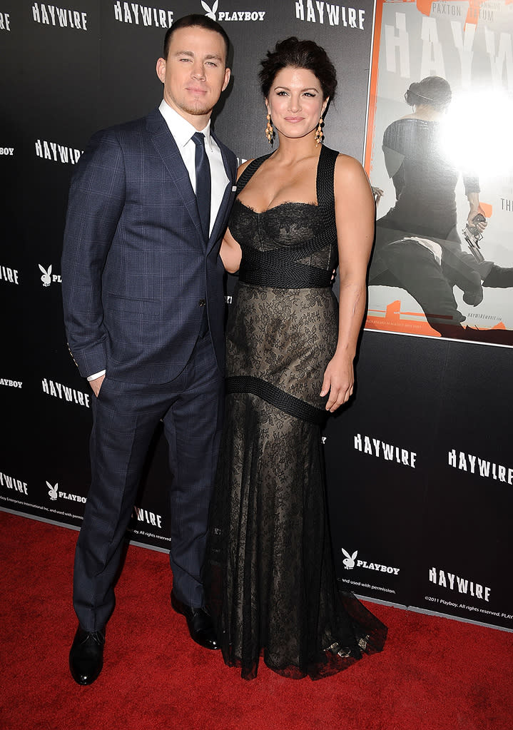 Haywire LA Premiere 2012 Channing Tatum Gina Carano