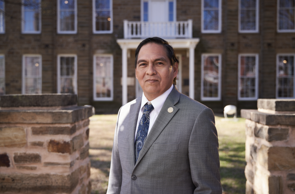 Muscogee Nation Principal Chief David Hill said in an October Facebook post that he could “no longer support the lack of cooperation and the general tone from the governor’s office regarding tribes exercising their sovereignty.”