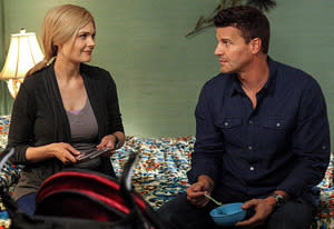 David Boreanaz, Emily Deschanel | Photo Credits: Beth Dubber/Fox