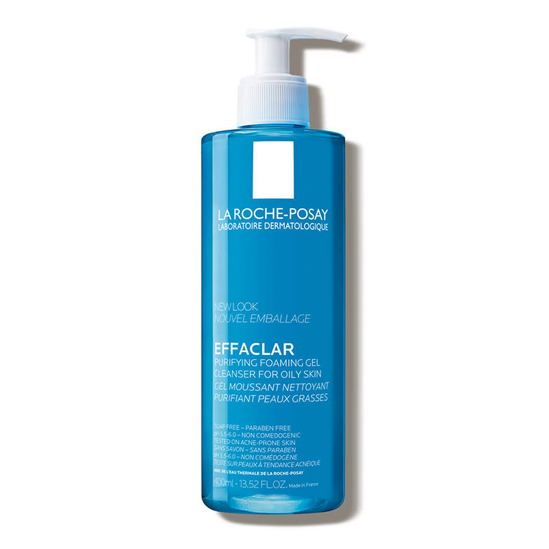 La Roche-Posay Effaclar Purifying Foaming Gel Cleanser for Oily Skin, 13.52 Fl Oz (Amazon / Amazon)