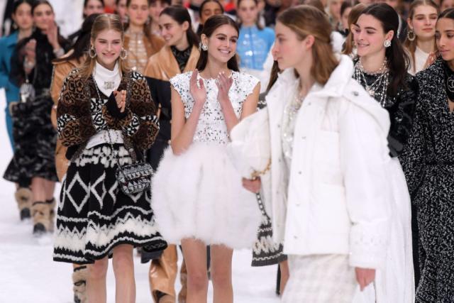 Celebs Pay Homage To Karl Lagerfeld At CHANEL's FW 19/20 Show