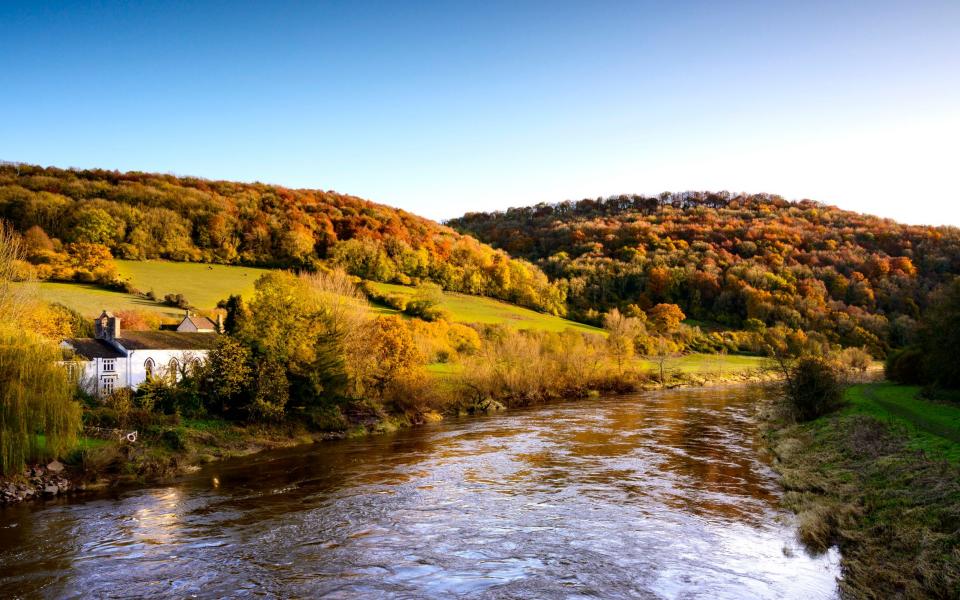 The river Wye at Brockweir, Wales - Getty