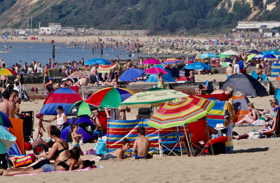 <em>The Met Office said people with underlying health conditions should stay out of the sun (Rex)</em>