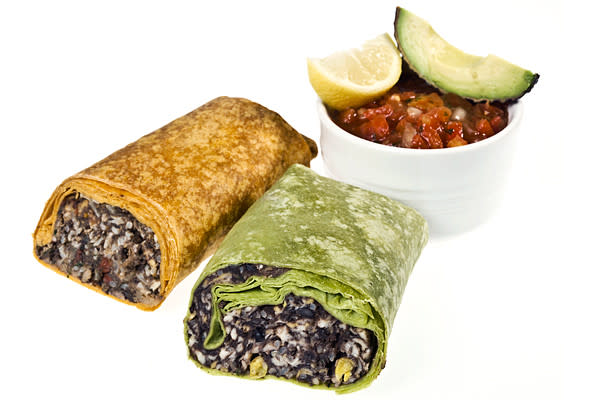 For Adults: Black Bean Burrito