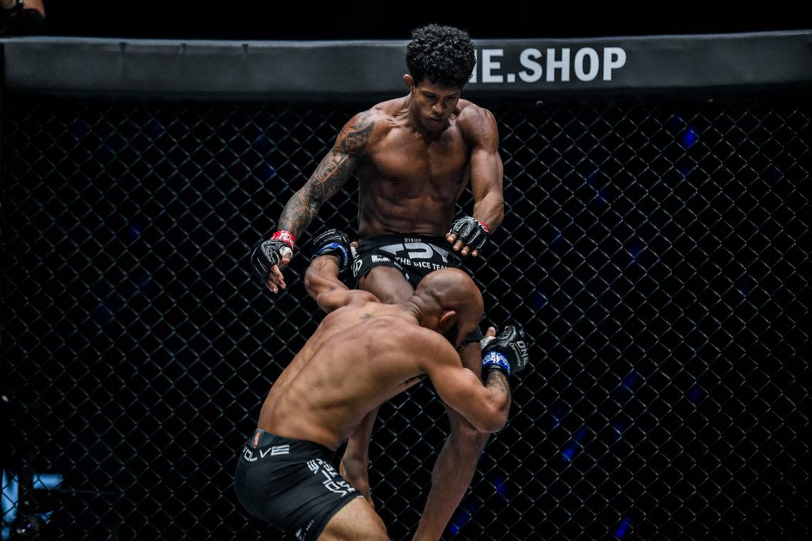 ONE Championship flyweight champ Adriano Moraes of American Top Team defeated former UFC champ Demetrious “Mighty Mouse” Johnson. They fight again on Aug. 26.