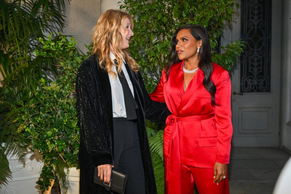 Laura Dern and Mindy Kaling