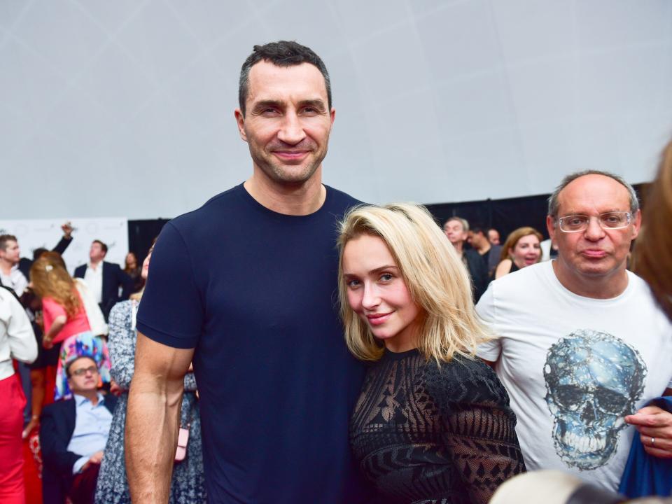 Hayden Panettiere and Wladimir Klitschko in 2016.