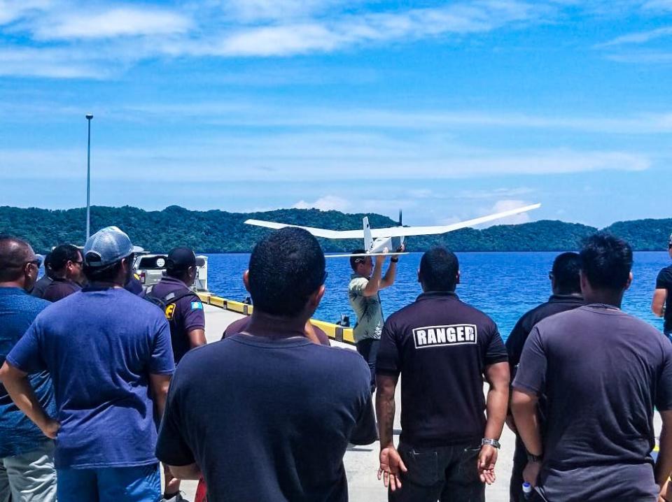 Naval Special Warfare RQ-20B Puma drone Palau