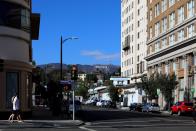 <p>The Hollywood Sign can be seen from different streets throughout LA. <br></p>