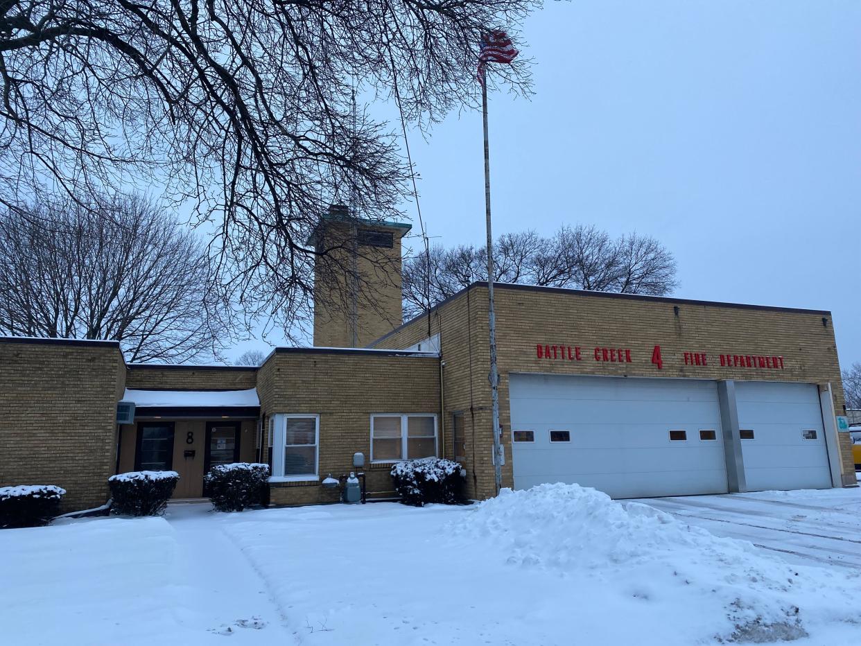 Battle Creek Fire Station 4 on at 8 S. 20th St. is pictured on Monday, Jan. 22.