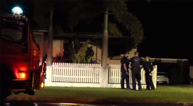 Fire crews were called around 3.30am Monday morning. Source: 7 News