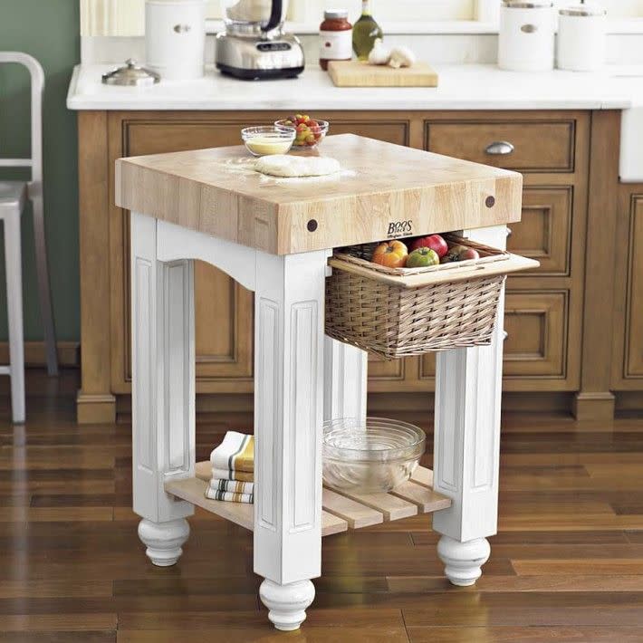 williams sonoma boos gathering block table