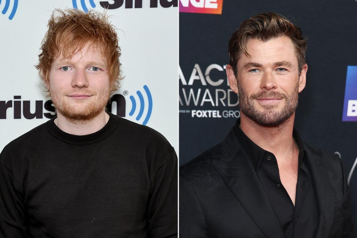 Ed Sheeran visits SiriusXM; Chris Hemsworth attends the 2022 AACTA Awards