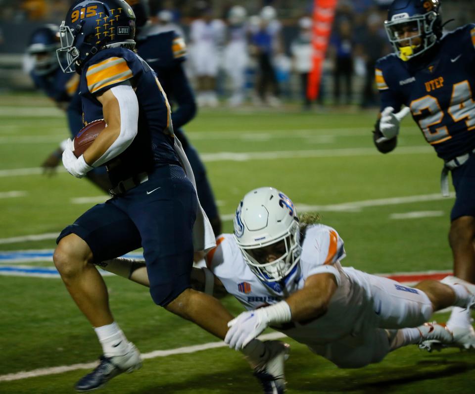 UTEP plays against Boise State. UTEP won at home 27-10 on Sept. 23, 2022.