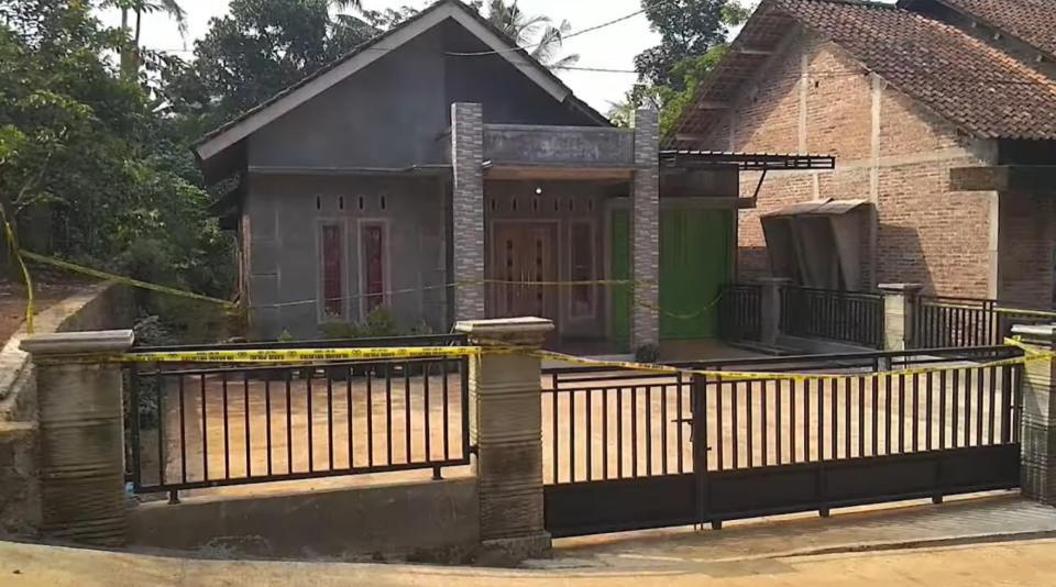 The house where the body of Aisyah Latifatu was found. Source: Newsflash/Australscope