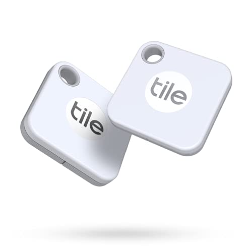 Tile Mate (2020) 2-Pack -Bluetooth Tracker, Keys Finder and Item Locator for Keys, Bags and Mor…