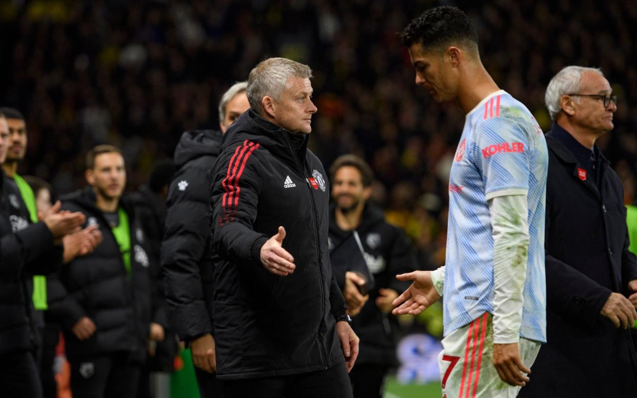 Ole Gunnar Solskjaer manager of Manchester United after a 4-1 defeat at Watford