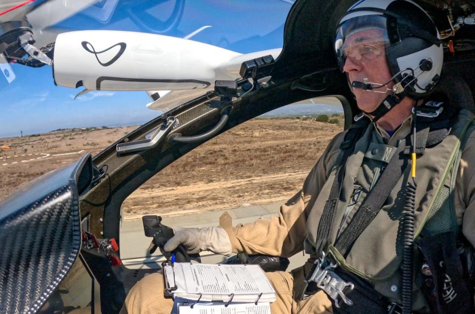 Pilots training in Joby Aviation's eVTOL.