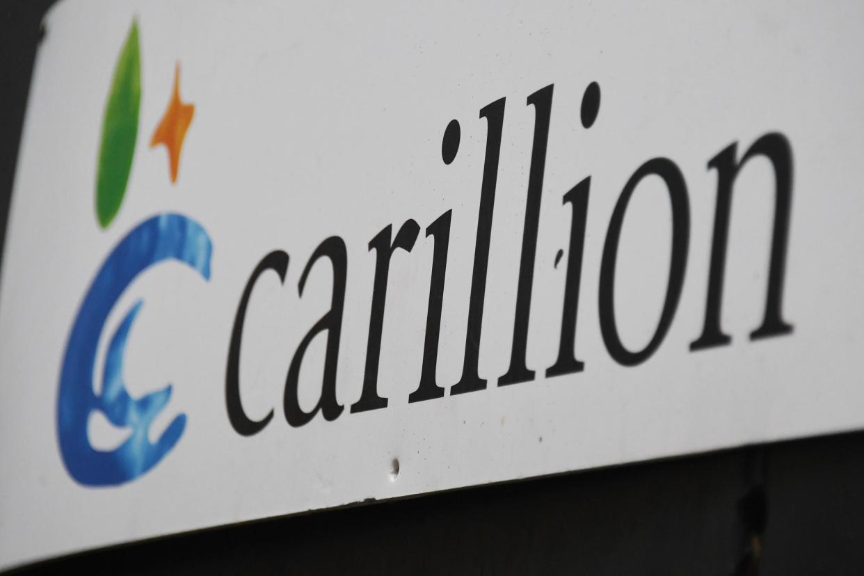 Carillion: the company went into liquidation after failing to reach a deal with its lenders and the Goverment: EPA