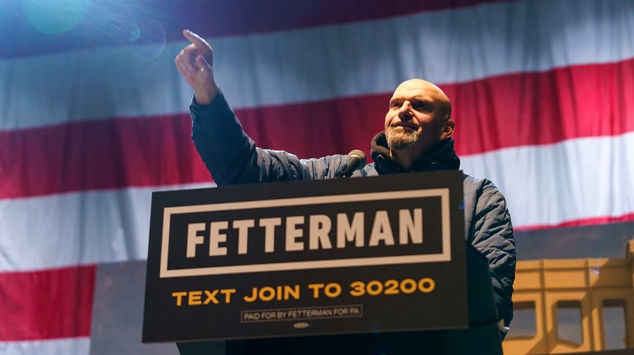 Democratic Pennsylvania Senate candidate John Fetterman