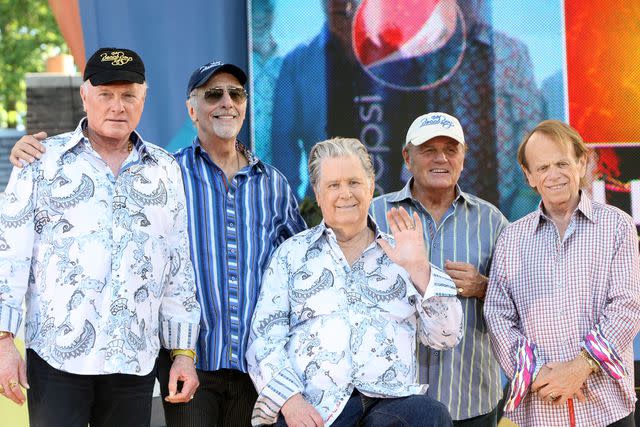 Bennett Raglin/WireImage (L - R) Mike Love, David Marks, Brian Wilson, Bruce Johnston and Al Jardine of The Beach Boys in New York City in June 2012