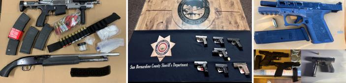Sheriff’s officials reported that multiple arrests were made throughout the High Desert and Inland Empire during the latest week of Operation Consequences.