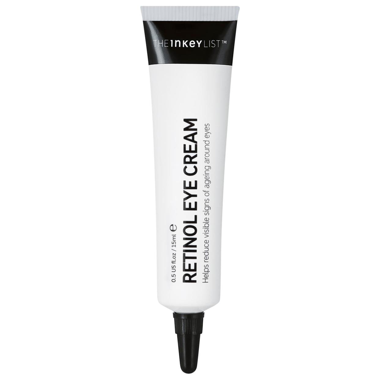 <p><a href="https://go.redirectingat.com?id=74968X1596630&url=https%3A%2F%2Fwww.sephora.com%2Fproduct%2Fthe-inkey-list-retinol-eye-cream-P455366&sref=https%3A%2F%2Fwww.harpersbazaar.com%2Fbeauty%2Fskin-care%2Fg28339109%2Fretinol-eye-cream%2F" rel="nofollow noopener" target="_blank" data-ylk="slk:Shop Now;elm:context_link;itc:0;sec:content-canvas" class="link rapid-noclick-resp">Shop Now</a></p><p>Retinol Eye Cream</p><p>sephora.com</p><p>$14.00</p>