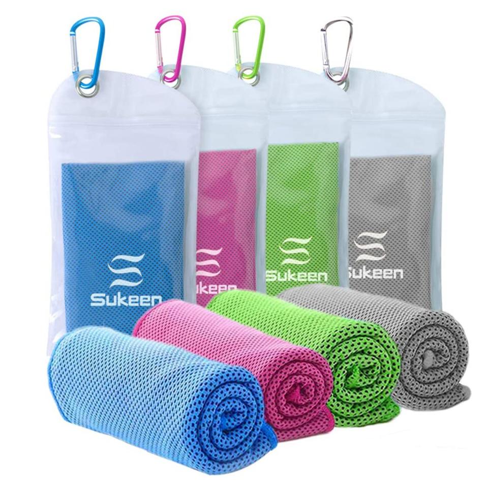 Cooling Towel (40"x12"), Ice Towel, Soft Breathable Cool Towel