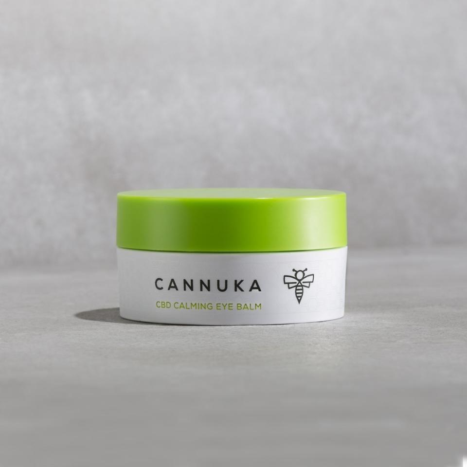 This Cannuka eye balm, which contains CBD and Manuka honey along with rose hip oil and vitamin E, is meant to "<a href="https://cannuka.com/collections/products/products/cbd-calming-eye-balm" target="_blank">moisturize, refresh, and protect delicate under-eye skin</a>." <br /><br /><strong><a href="https://cannuka.com/collections/products/products/cbd-calming-eye-balm" target="_blank">Cannuka CBD calming eye balm</a>, $38</strong>